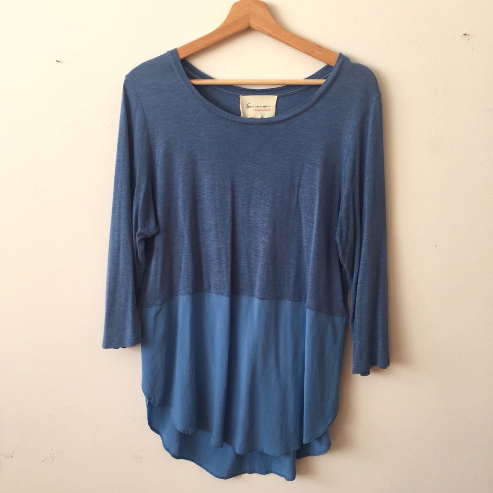 Vince Camuto asymmetrical long top